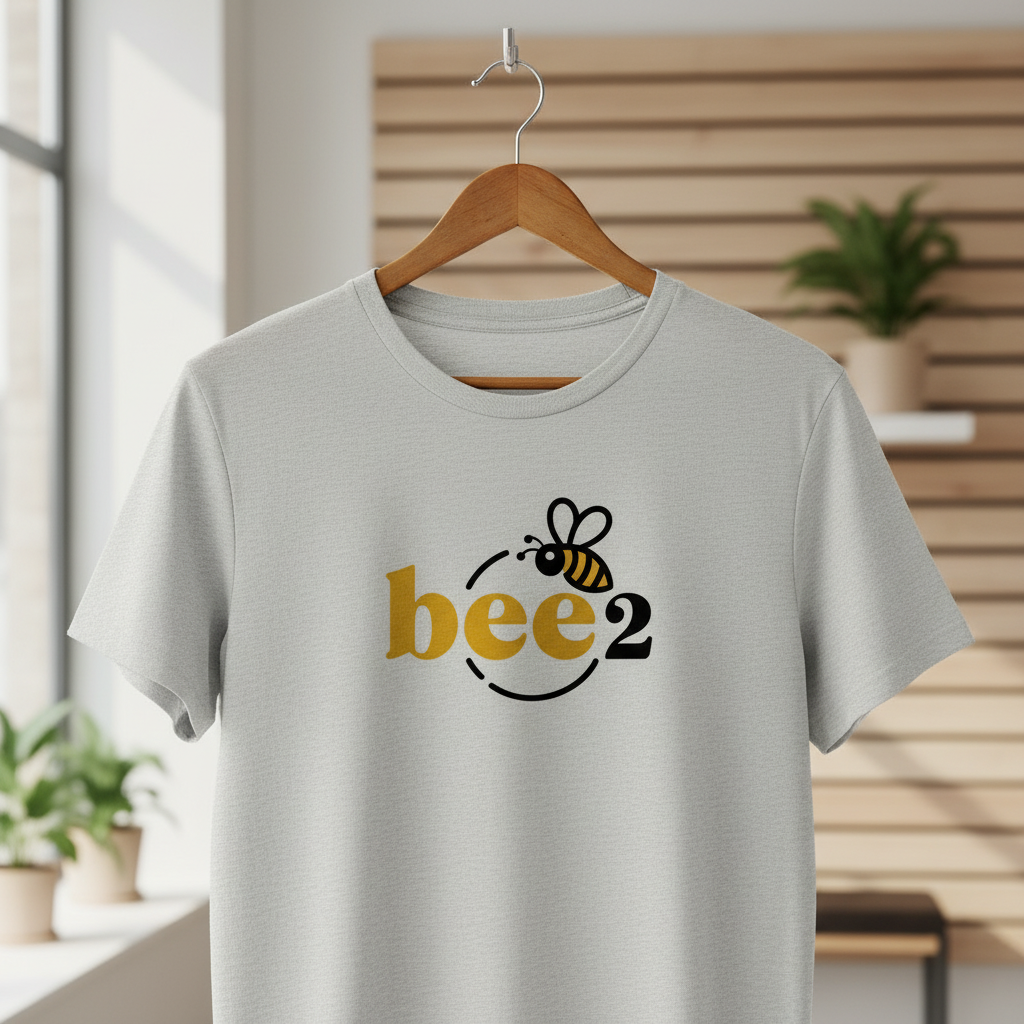 Modern Bee Logo Design | Sweet & Stylish Branding for Small Businesses