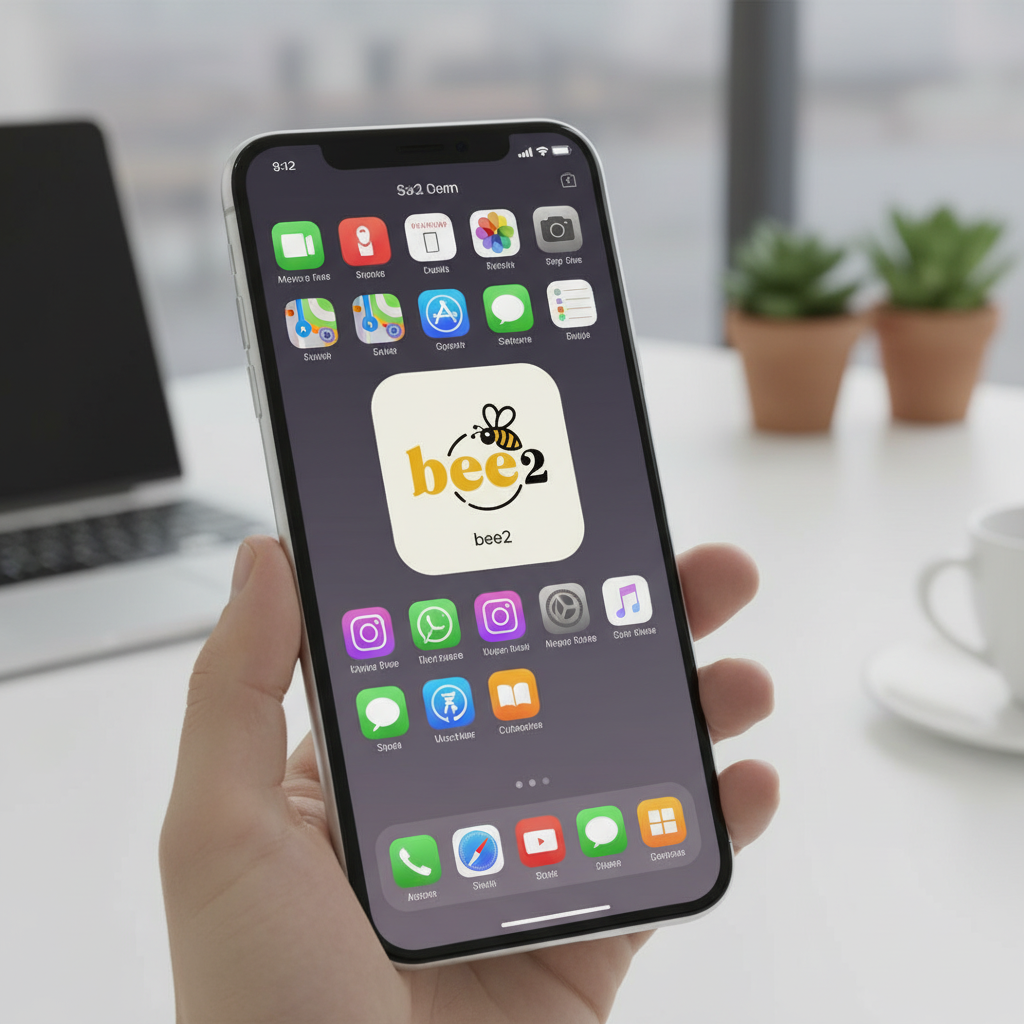 Modern Bee Logo Design | Sweet & Stylish Branding for Small Businesses