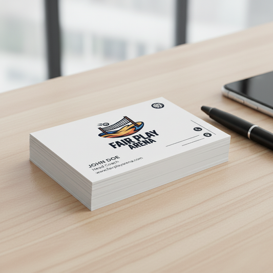 Dynamic Beach Volleyball Logo - Fair Play Arena | Sports Team & Event Branding