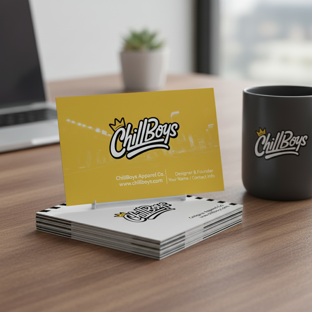 ChillBoys Crown Logo - Trendy & Versatile Design