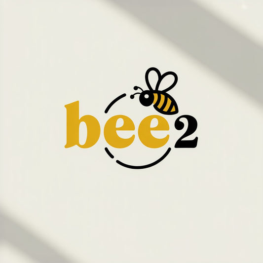 Modern Bee Logo Design | Sweet & Stylish Branding for Small Businesses