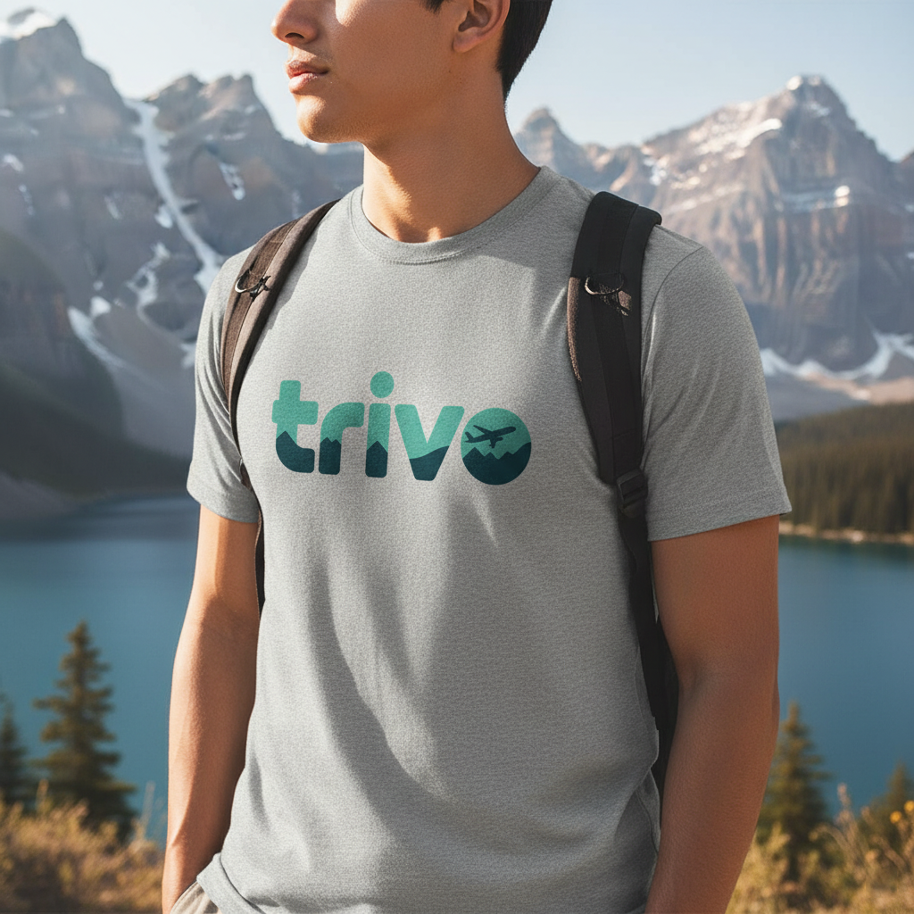 Trive - Modern Travel & Adventure Logo Design