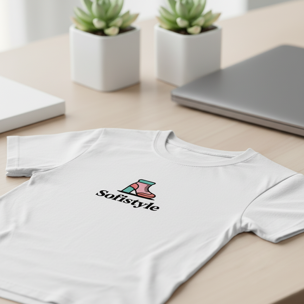 Sofistyle Funky Boot Logo - Modern & Playful Design for Your Brand!