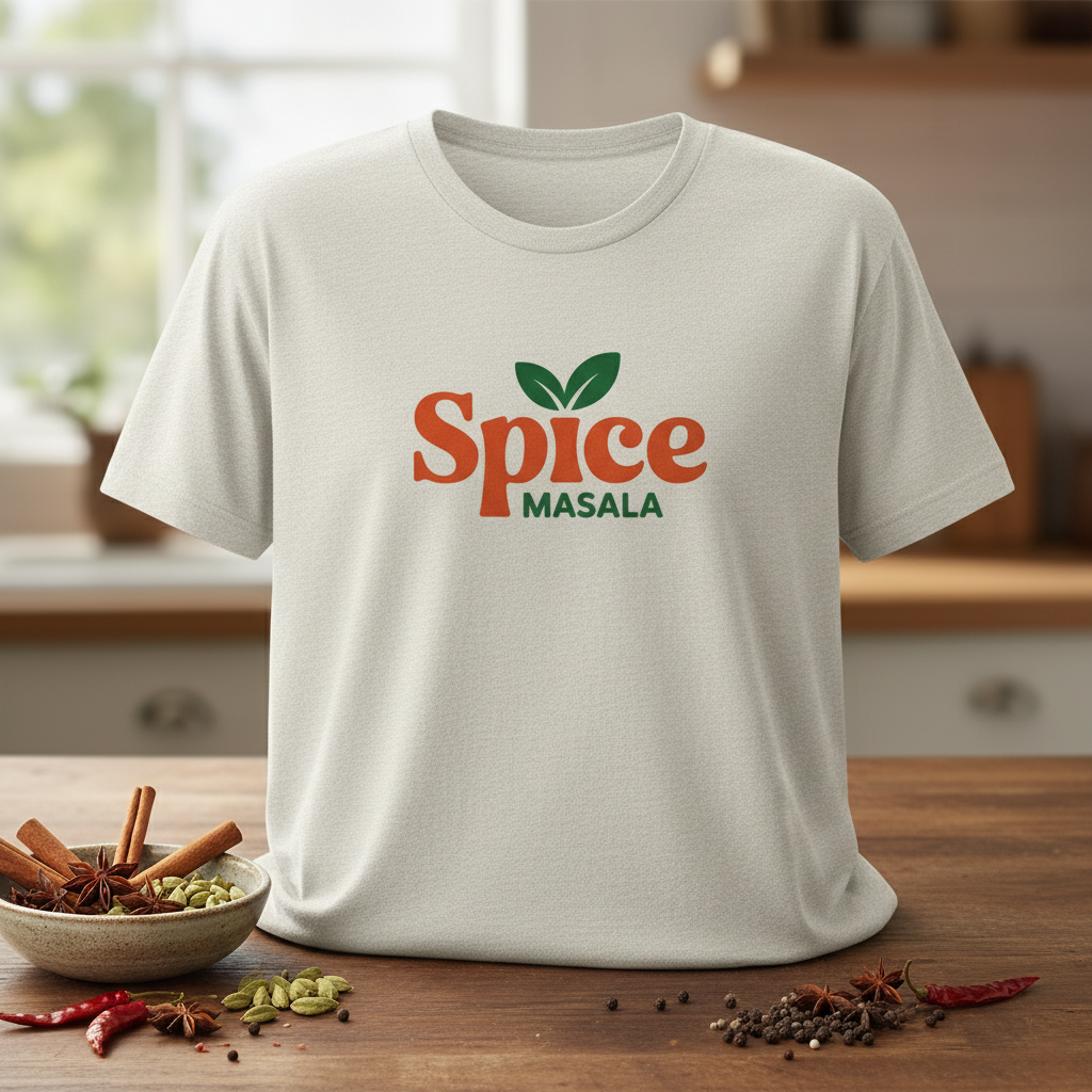 Spice Masala Logo - Authentic Herb & Culinary Brand Identity
