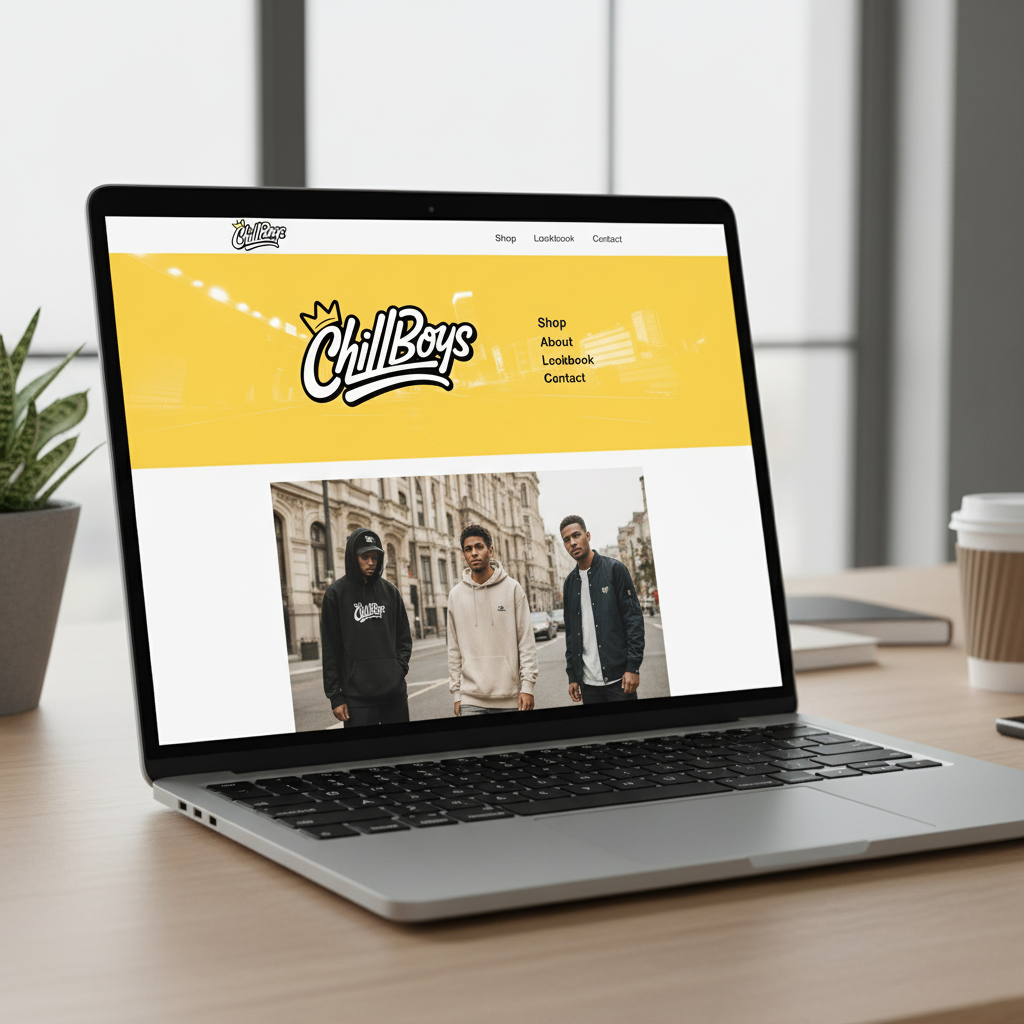 ChillBoys Crown Logo - Trendy & Versatile Design